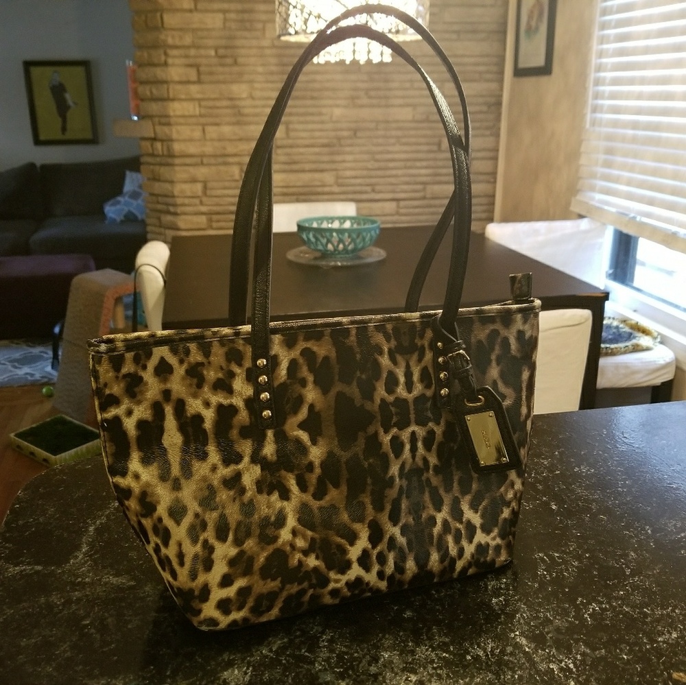 ALDO leopard print shoulder bag/ purse